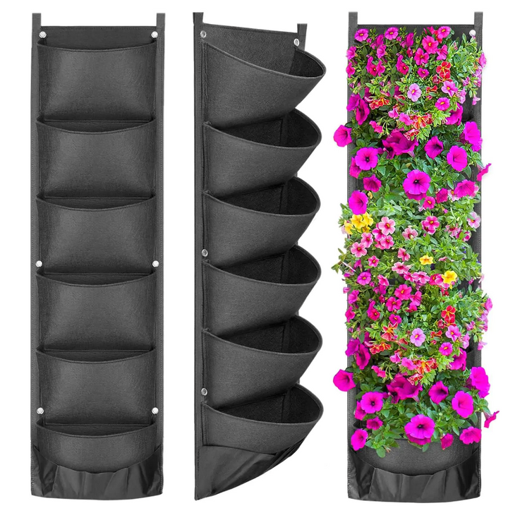 NEW DESIGN Vertical Hanging Garden Planter Flower Pots