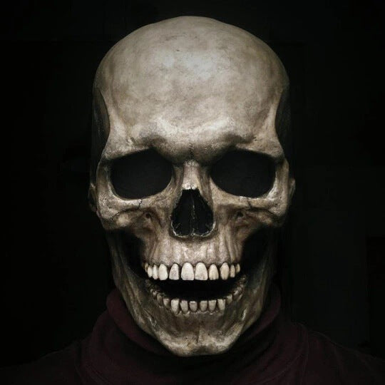 Talking Skull Mask - Moveable Jaw